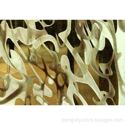 10mm Handpainted Decorative Laminated Glass Panels / Glass